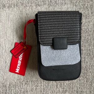 Montbell Black and Gray Crossbody Bag